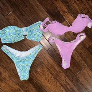 2 shein bikinis